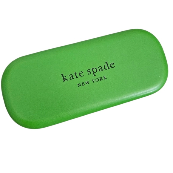 Kate Spade Black And Green Eyewear Case - Picture 1 of 4